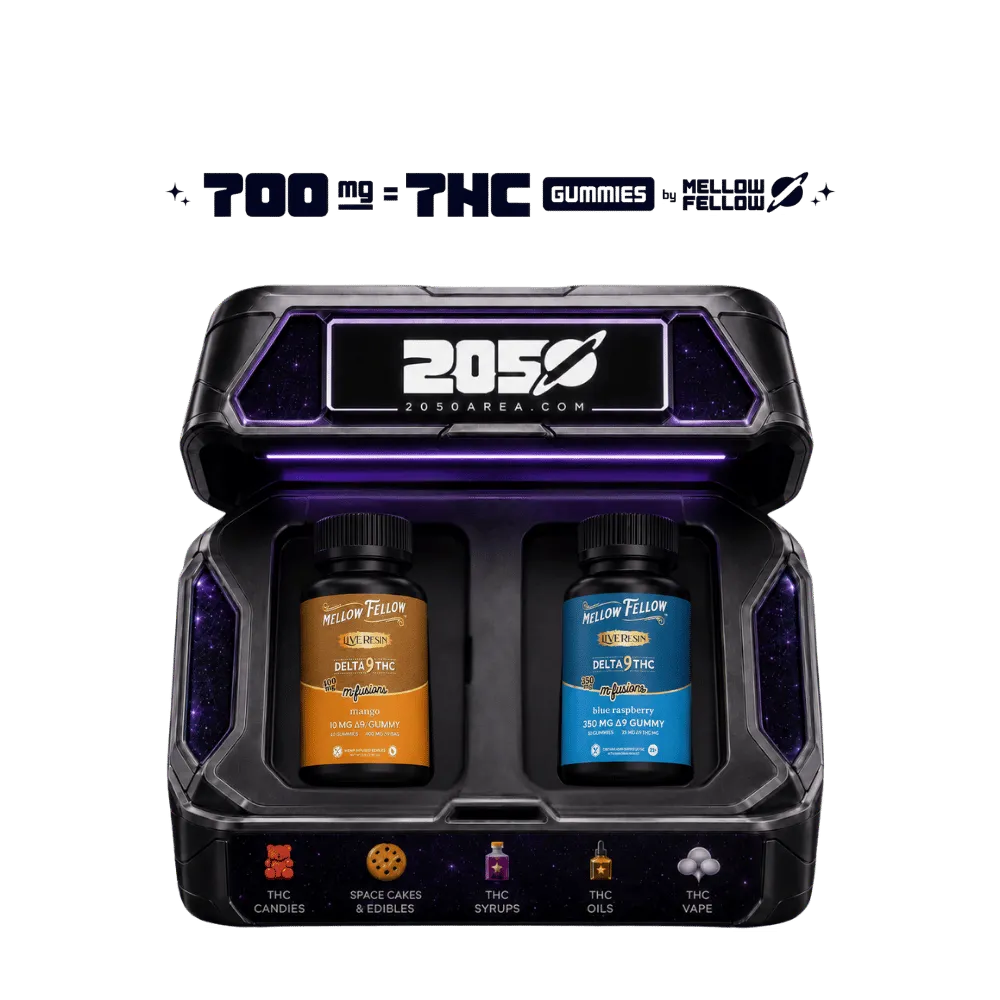 Live Resin THC Gummibärchen 700MG (Bundle) | Mellow Fellow