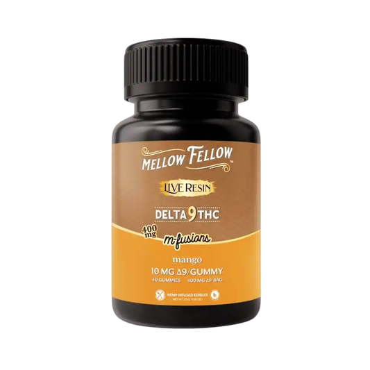 Live Resin THC Gummibärchen 400MG | Mellow Fellow