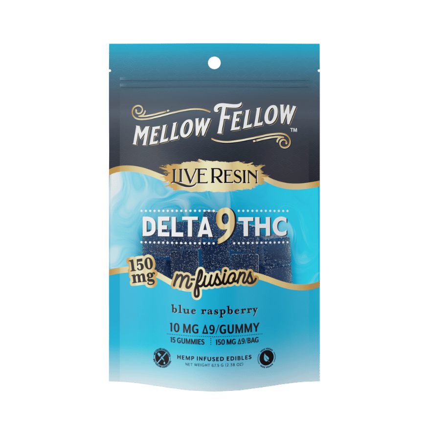 Live Resin THC Gummies | Mellow Fellow