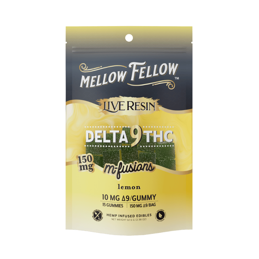 Live Resin THC Gummies | Mellow Fellow