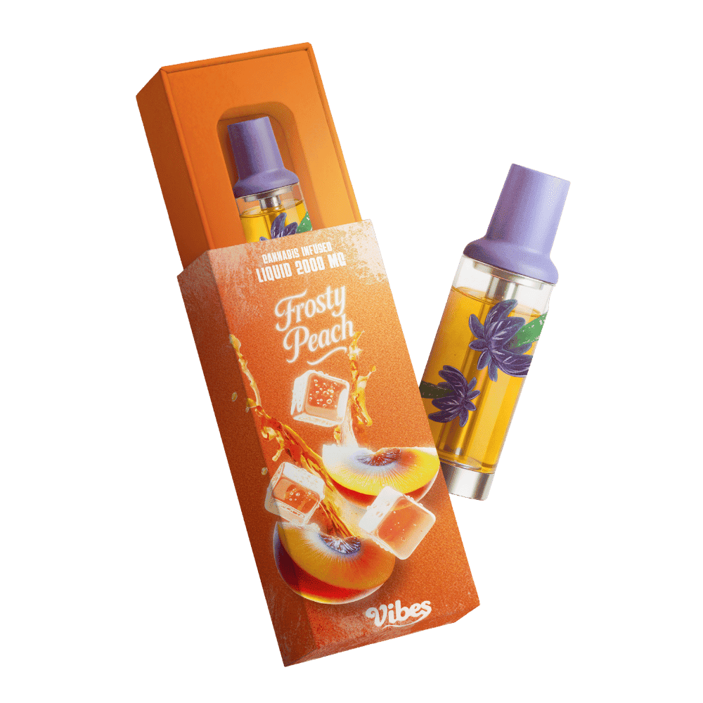 THC Vape flüssiges Cannabis 2000 mg | VIBES