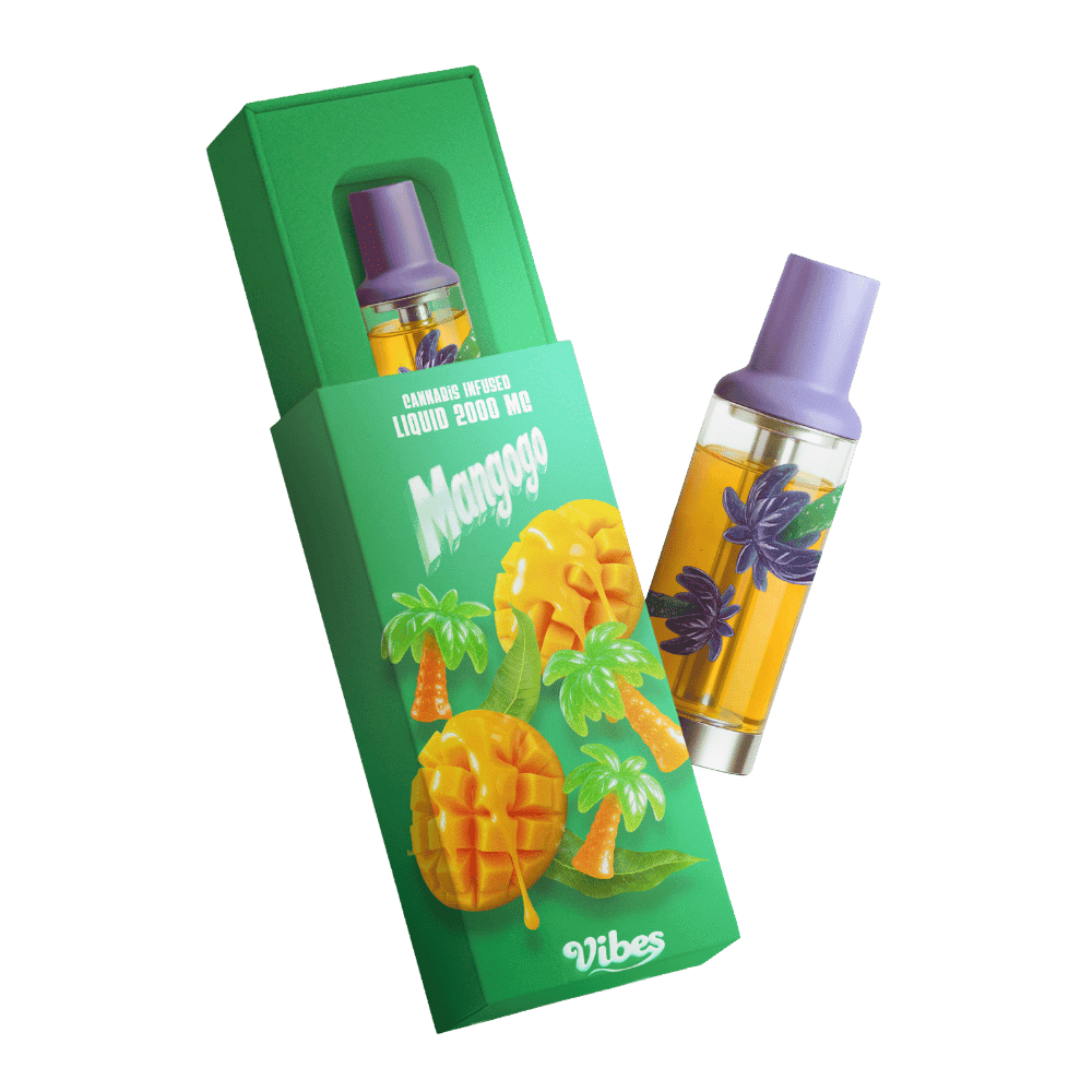 THC Vape flüssiges Cannabis 2000 mg | VIBES