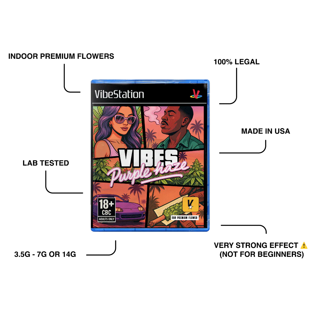 Purple Haze CBC | Vibestation