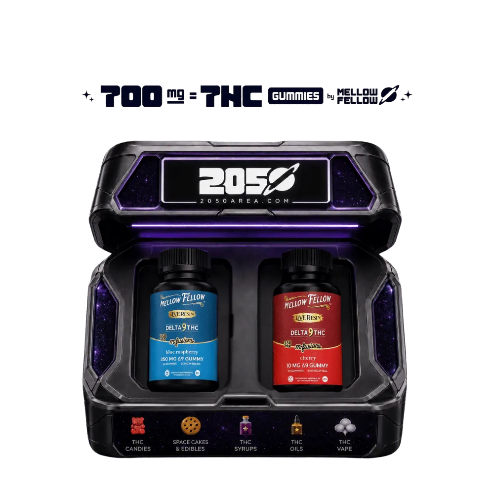 Live Resin THC Gummibärchen 700MG (Bundle) | Mellow Fellow