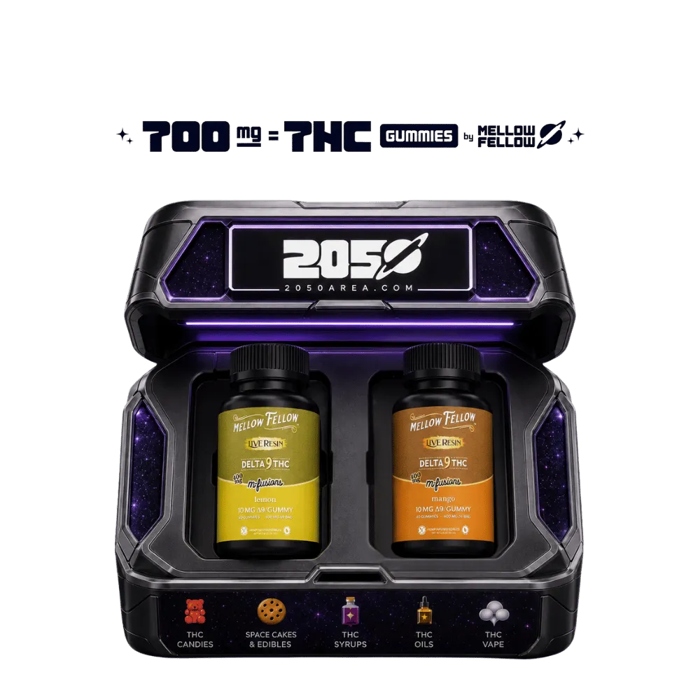 Live Resin THC Gummibärchen 700MG (Bundle) | Mellow Fellow