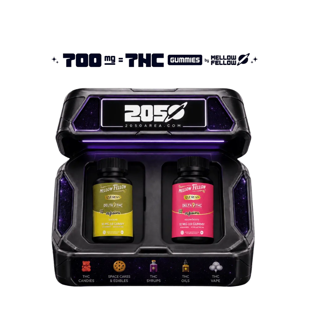 Live Resin THC Gummibärchen 700MG (Bundle) | Mellow Fellow