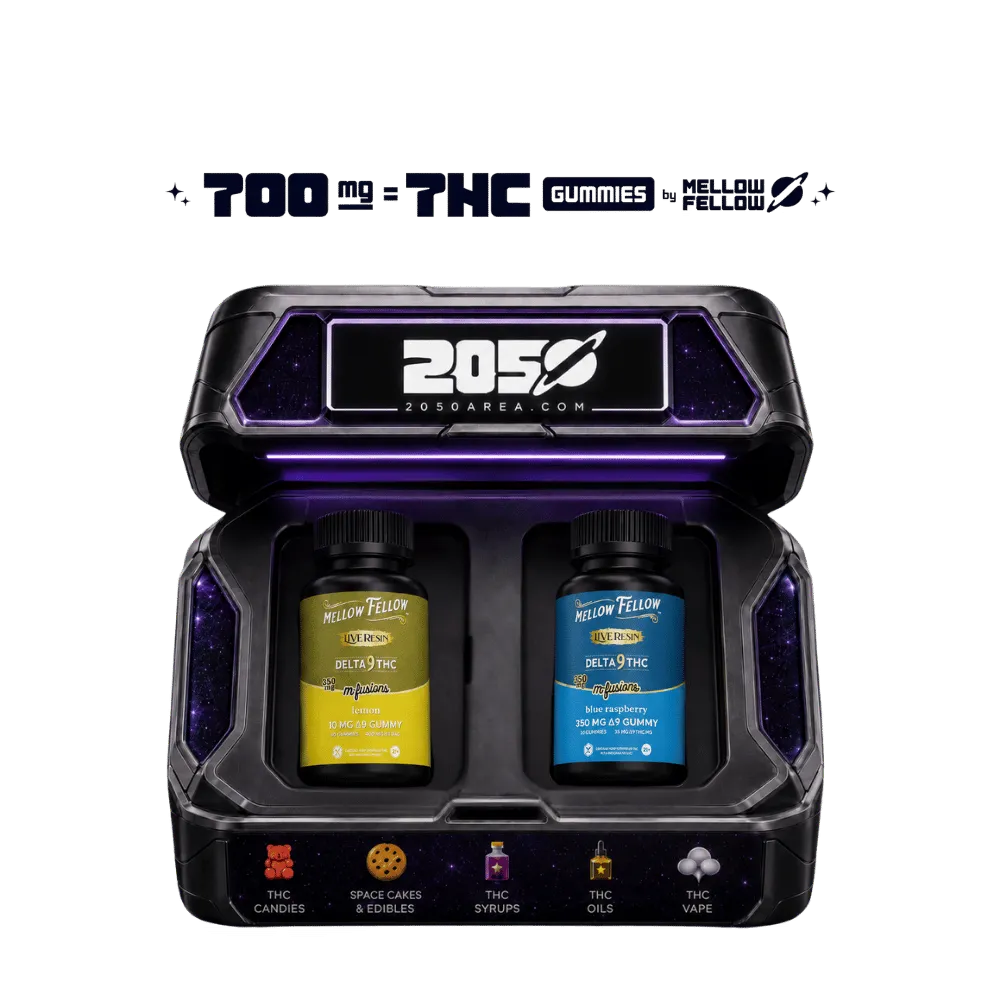 Live Resin THC Gummibärchen 700MG (Bundle) | Mellow Fellow