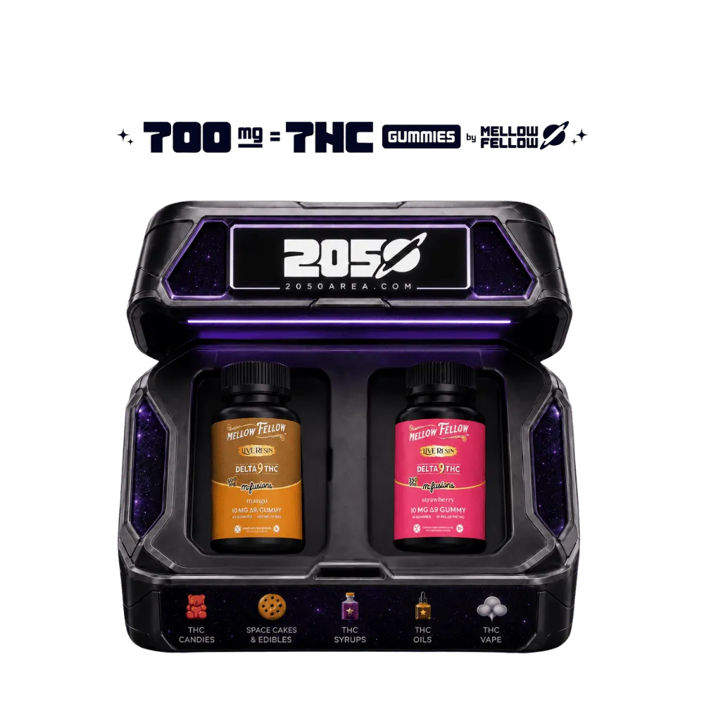 Live Resin THC Gummibärchen 700MG (Bundle) | Mellow Fellow