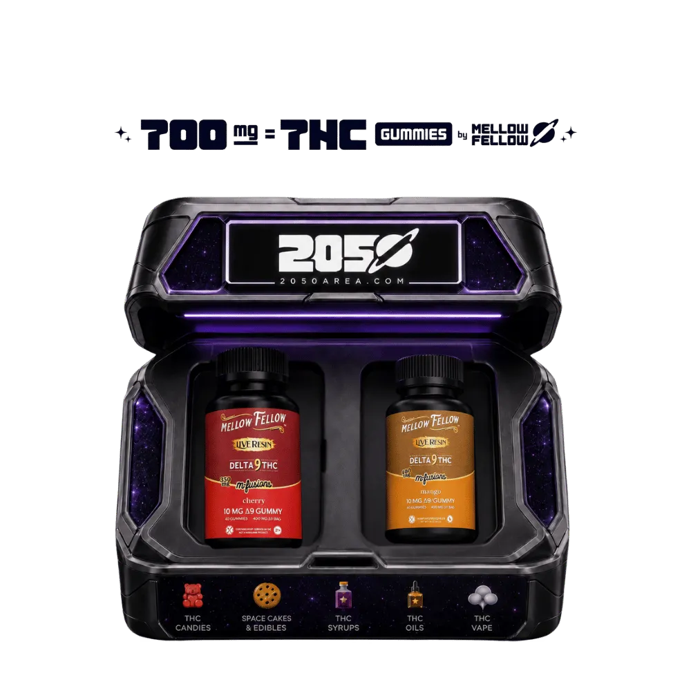 Live Resin THC Gummibärchen 700MG (Bundle) | Mellow Fellow