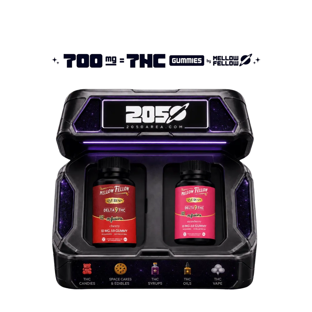 Live Resin THC Gummibärchen 700MG (Bundle) | Mellow Fellow